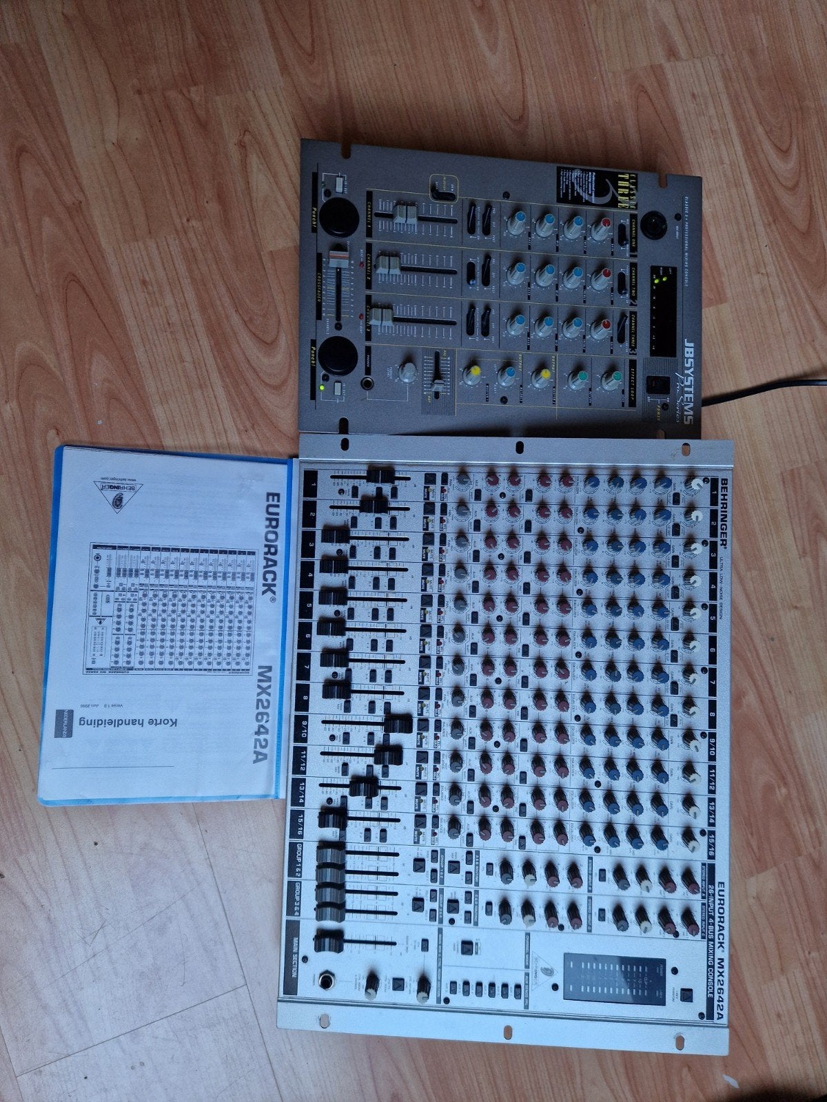 Behringer Eurorack MX2642A & JB Systems mengpanelen, Ophalen, Gebruikt, 20 kanalen of meer