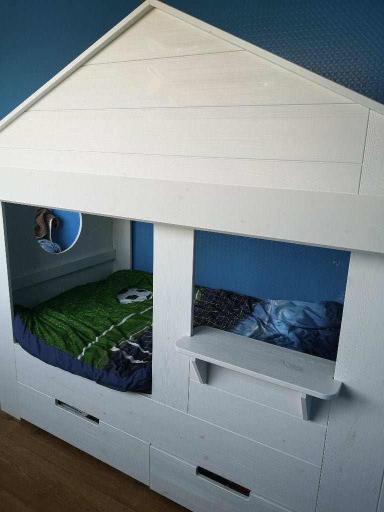 Prachtige stevige bedstee., Ophalen, Zo goed als nieuw, 180 cm of meer, 100 cm of meer