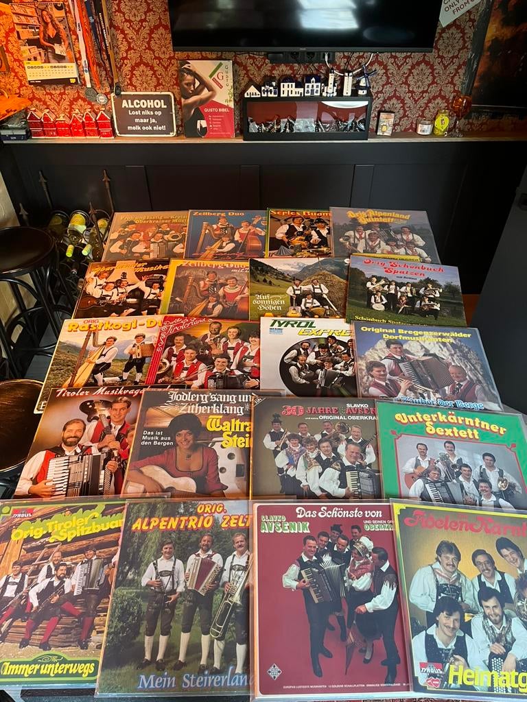 Setje polka lps, Ophalen, Zo goed als nieuw
