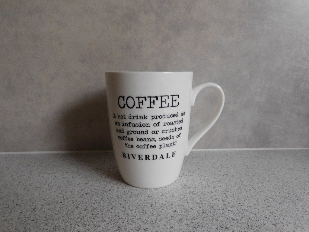 Mok Coffee Riverdale Collection - 300 ml, Overige merken, Keramiek, Zo goed als nieuw, Overige stijlen