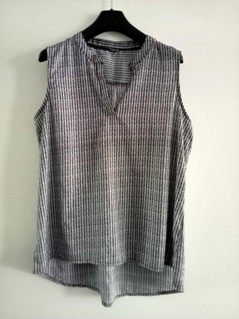 dames singlet, Kleding | Dames, Zwart, Maat 46/48 (XL) of groter, Ophalen of Verzenden, Zo goed als nieuw