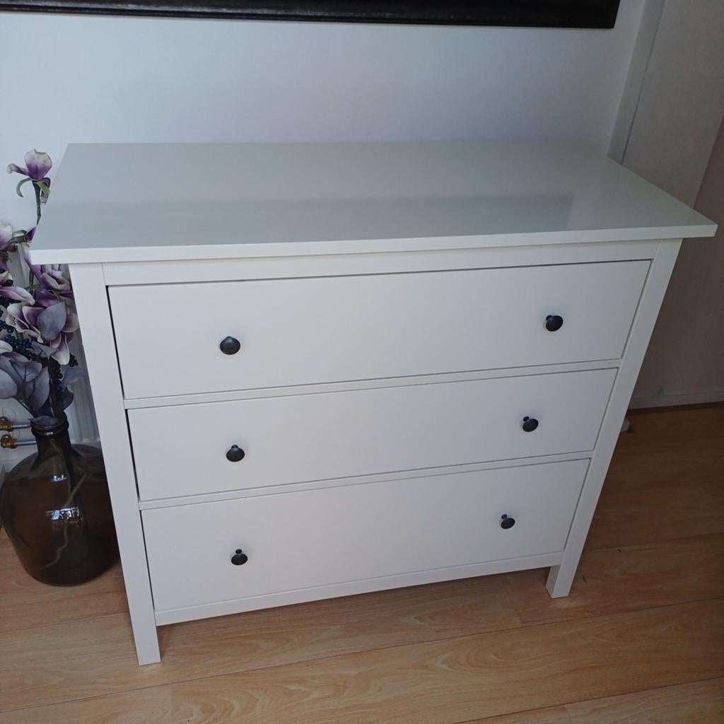 Ikea Hemnes Ladekast, Huis en Inrichting, Ophalen, Modern, Scandinavisch, 50 tot 100 cm, Zo goed als nieuw