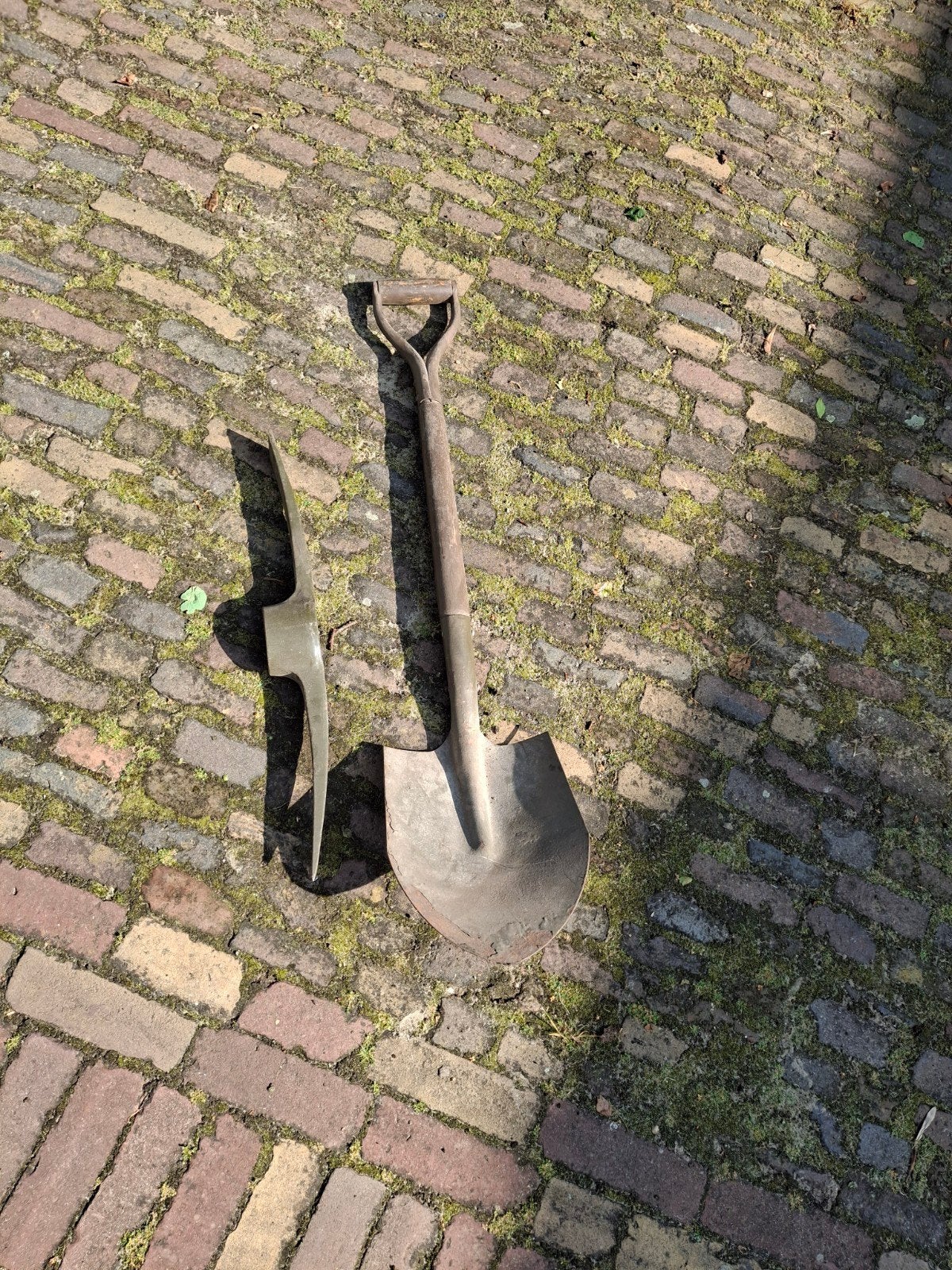 Leger schep pikhouweel., Ophalen, Landmacht
