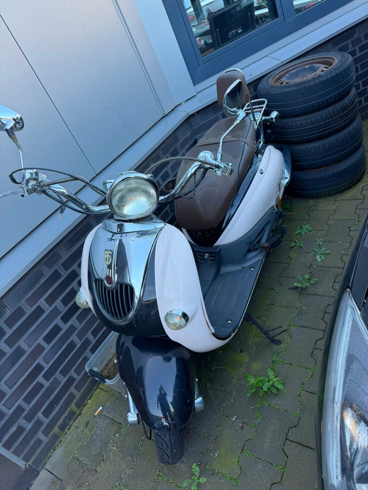 BTC scooter grande retro, Ophalen, Gebruikt, Benzine, Overige merken