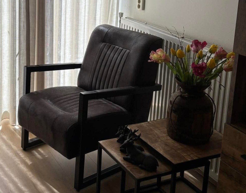 gratis af te halen Fauteuil, Huis en Inrichting, Fauteuils, Ophalen, Gebruikt, 75 tot 100 cm, 50 tot 75 cm