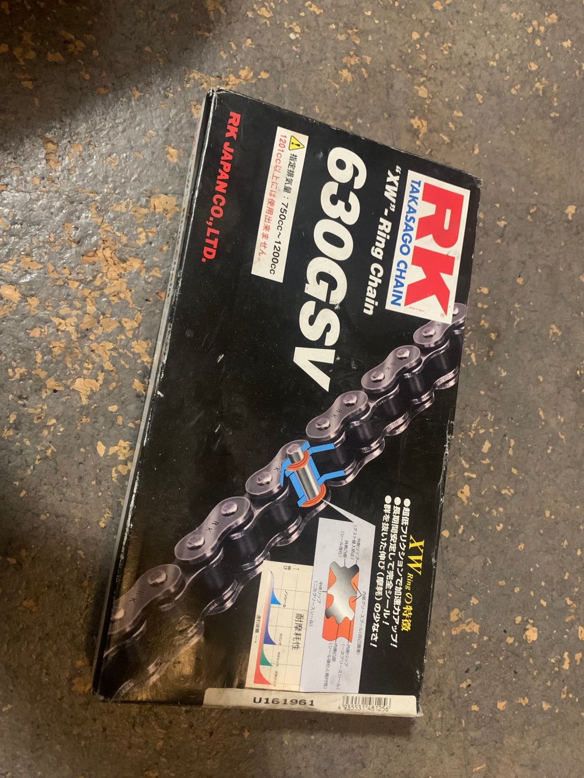 NOS RK 630 GSV XW ring ketting 94 schakes, Ophalen of Verzenden
