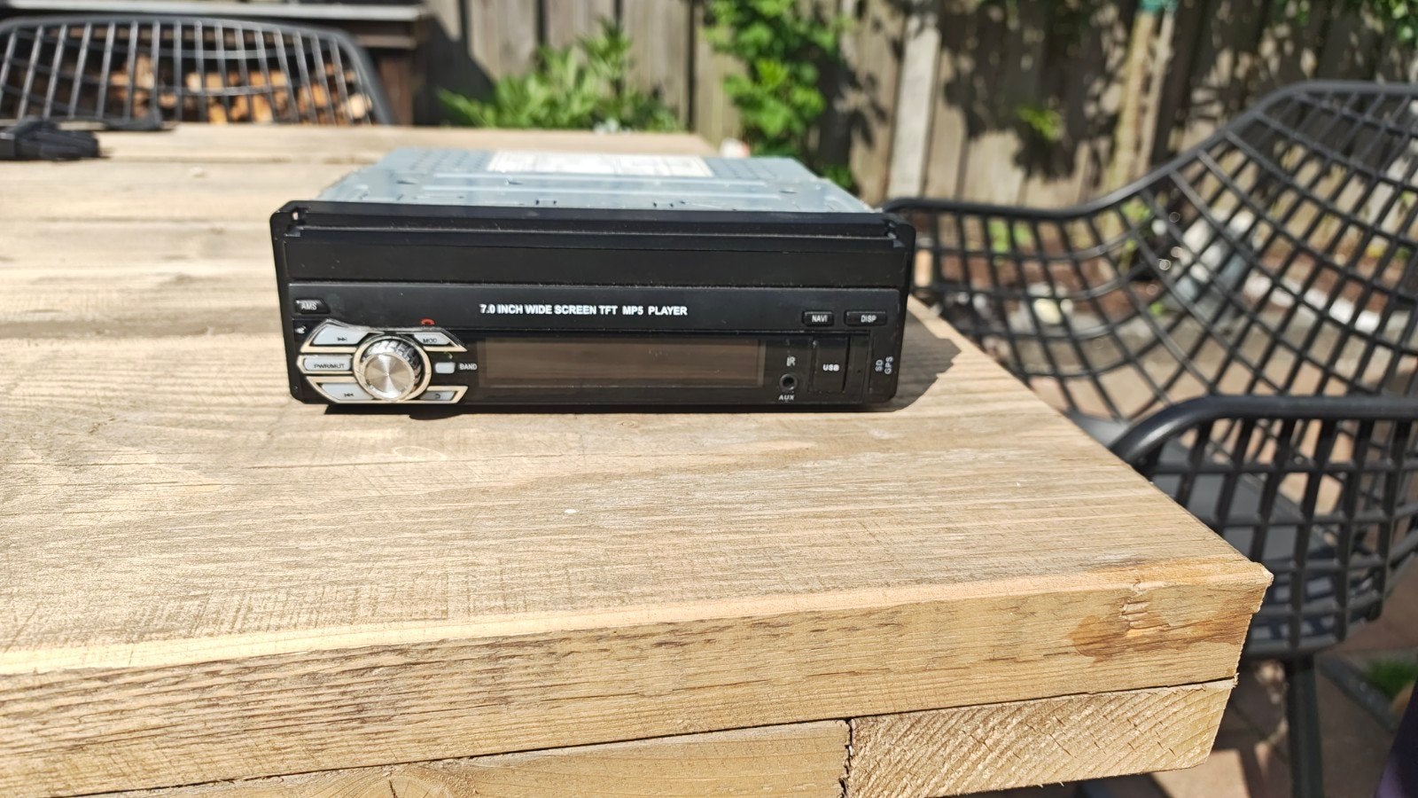 Autoradio met 7 inch breedbeeld TFT MP3-speler, Ophalen of Verzenden