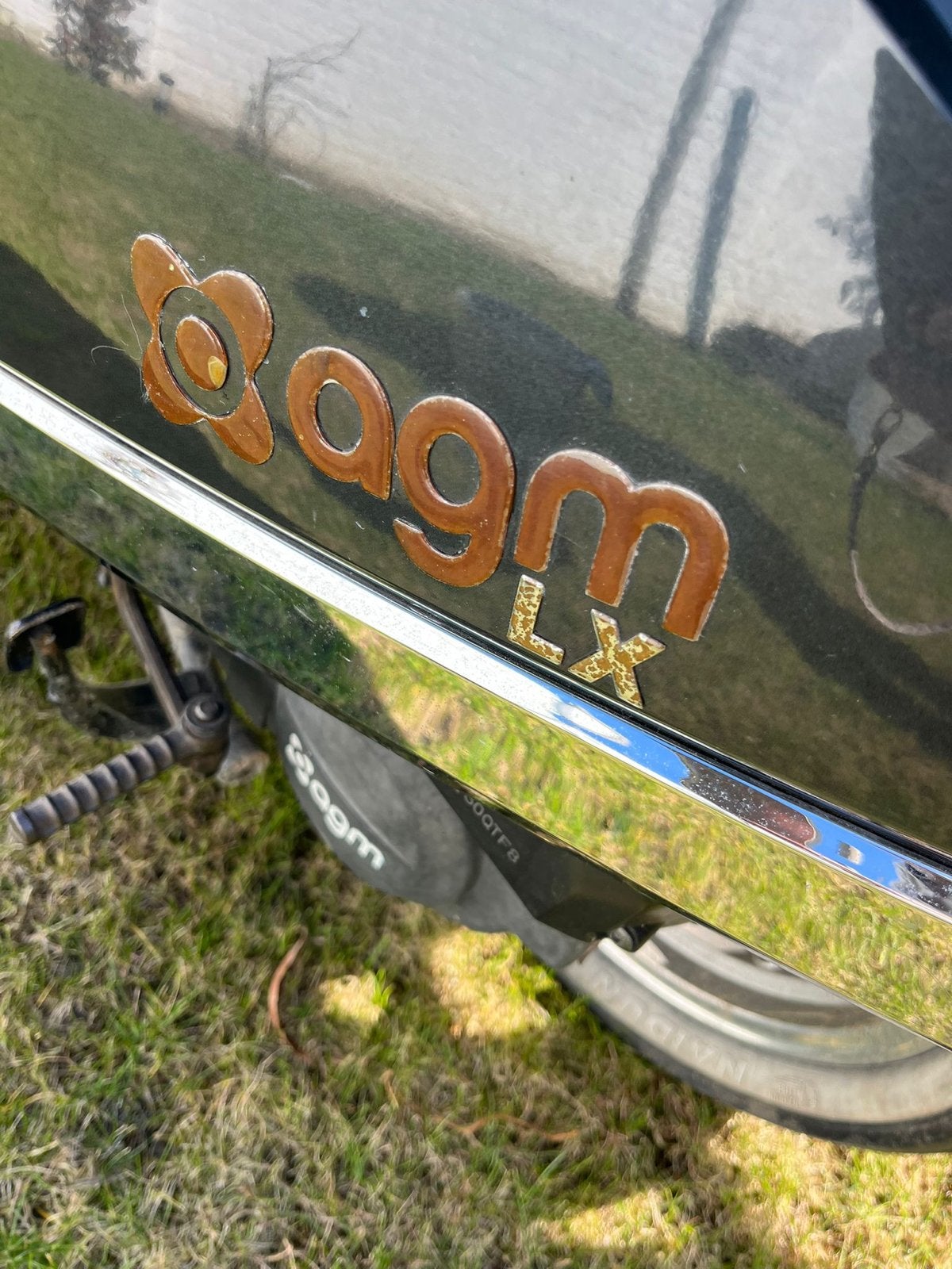 AGM LX Scooter - Grijs, 31345 km OPKNAPPER, Ophalen, Gebruikt, Benzine, Overige merken