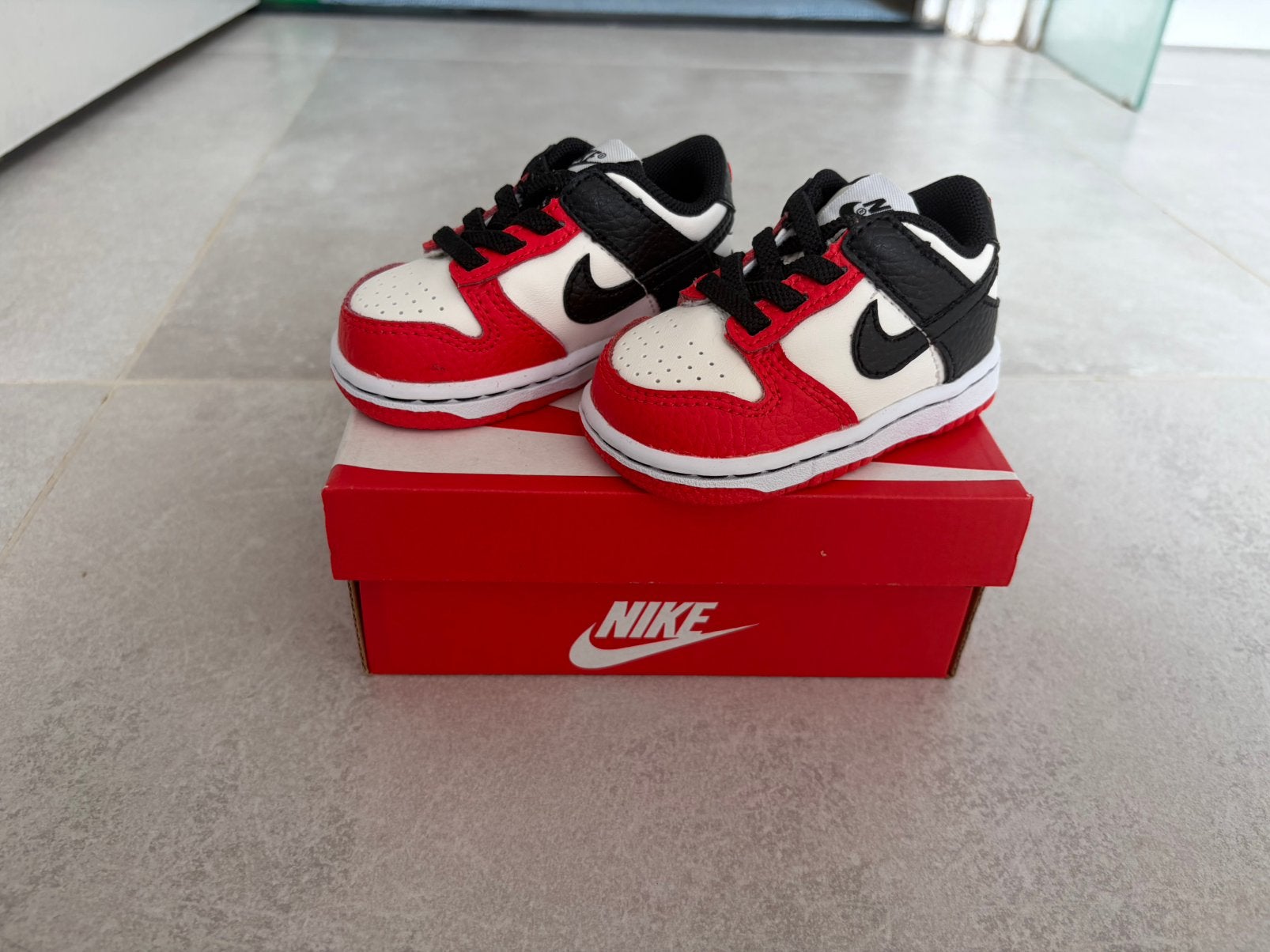 Nike Dunk Low Chile Red sneakers (TD), Schoentjes, Jongetje of Meisje, Nieuw, Ophalen of Verzenden