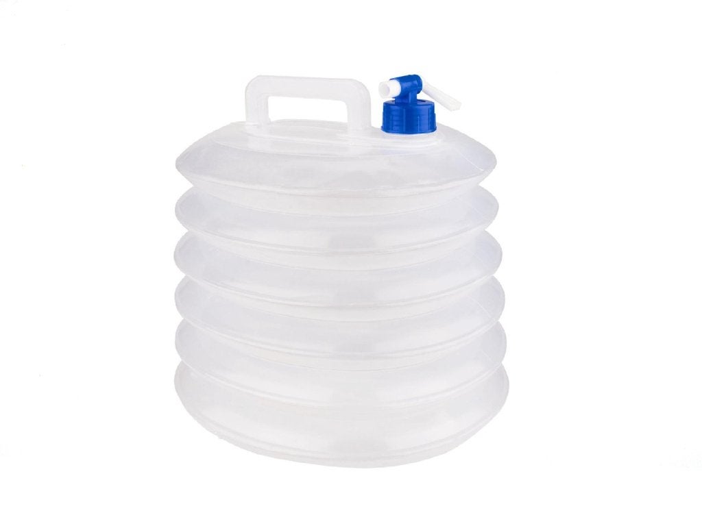 Opvouwbare waterzak watercontainer met kraan 15 liter, Ophalen, Zo goed als nieuw