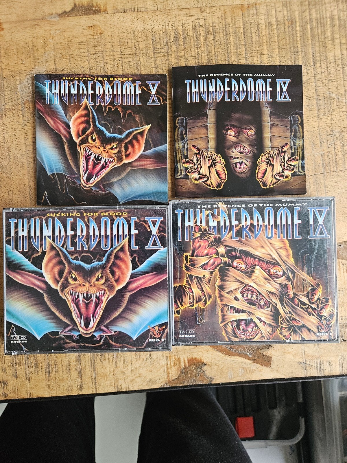 Thunderdome X & IX CD's - Hardcore Dance Muziek, Ophalen, Gebruikt, Hardcore, Inclusief doosje