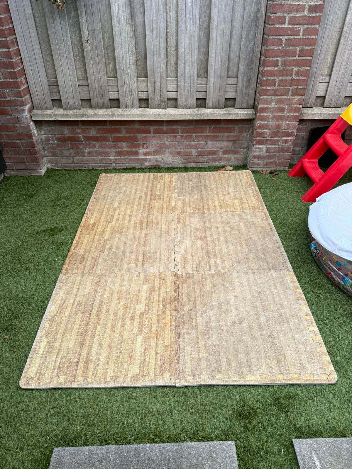 Fitness tegels, Ophalen, Zo goed als nieuw, Hout