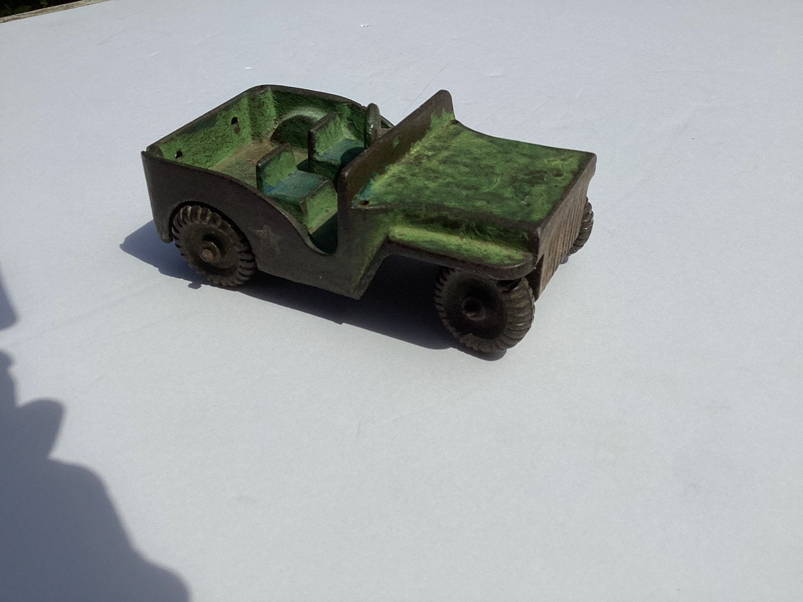 Victory Toys Holland Alhaco Ltd FM Gietijzeren Jeep 1945, Ophalen of Verzenden