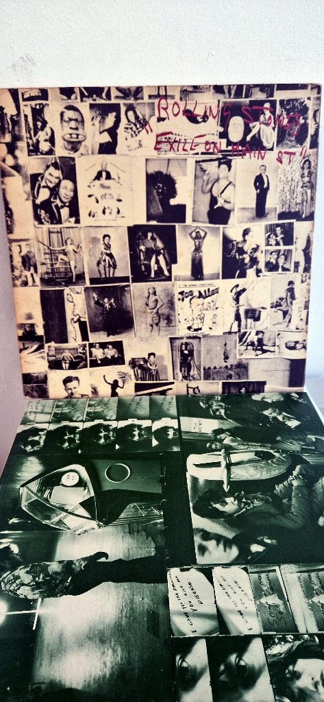Rolling Stones Exile On Main St. 1972 met 12 ansichtkaarten, Overige componisten, Originele persing, Ophalen of Verzenden, Zo goed als nieuw