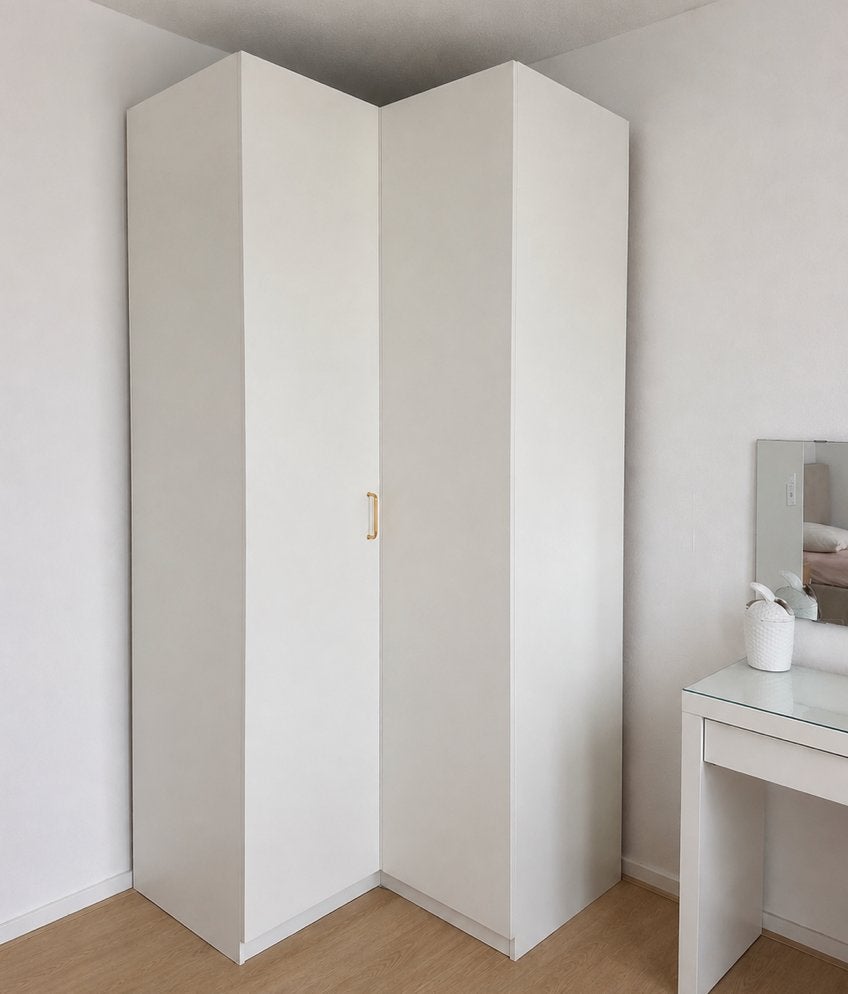 IKEA PAX kledingkast incl. plank, fijndraadmand, roede, deur, Ophalen, 100 tot 150 cm, 200 cm of meer, Met klep(pen)