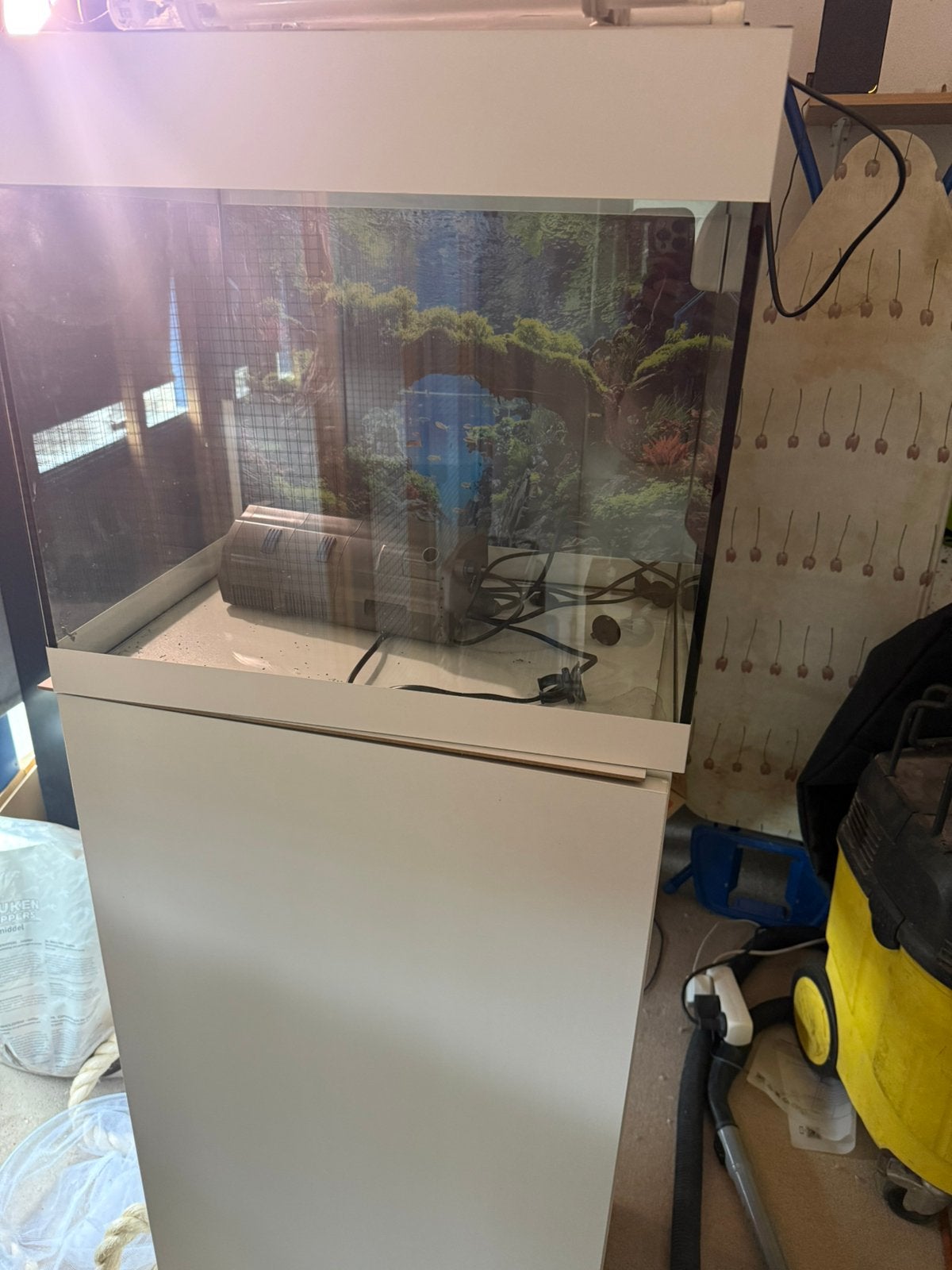 Oase styleline 85, Dieren en Toebehoren, Vissen | Aquaria en Toebehoren, Ophalen, Oase, Inclusief deksel, Zo goed als nieuw