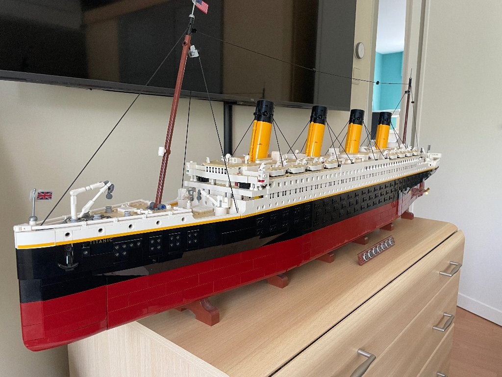 Lego Titanic 10294, Kinderen en Baby's, Speelgoed | Duplo en Lego, Ophalen, Compleet, Lego, Zo goed als nieuw