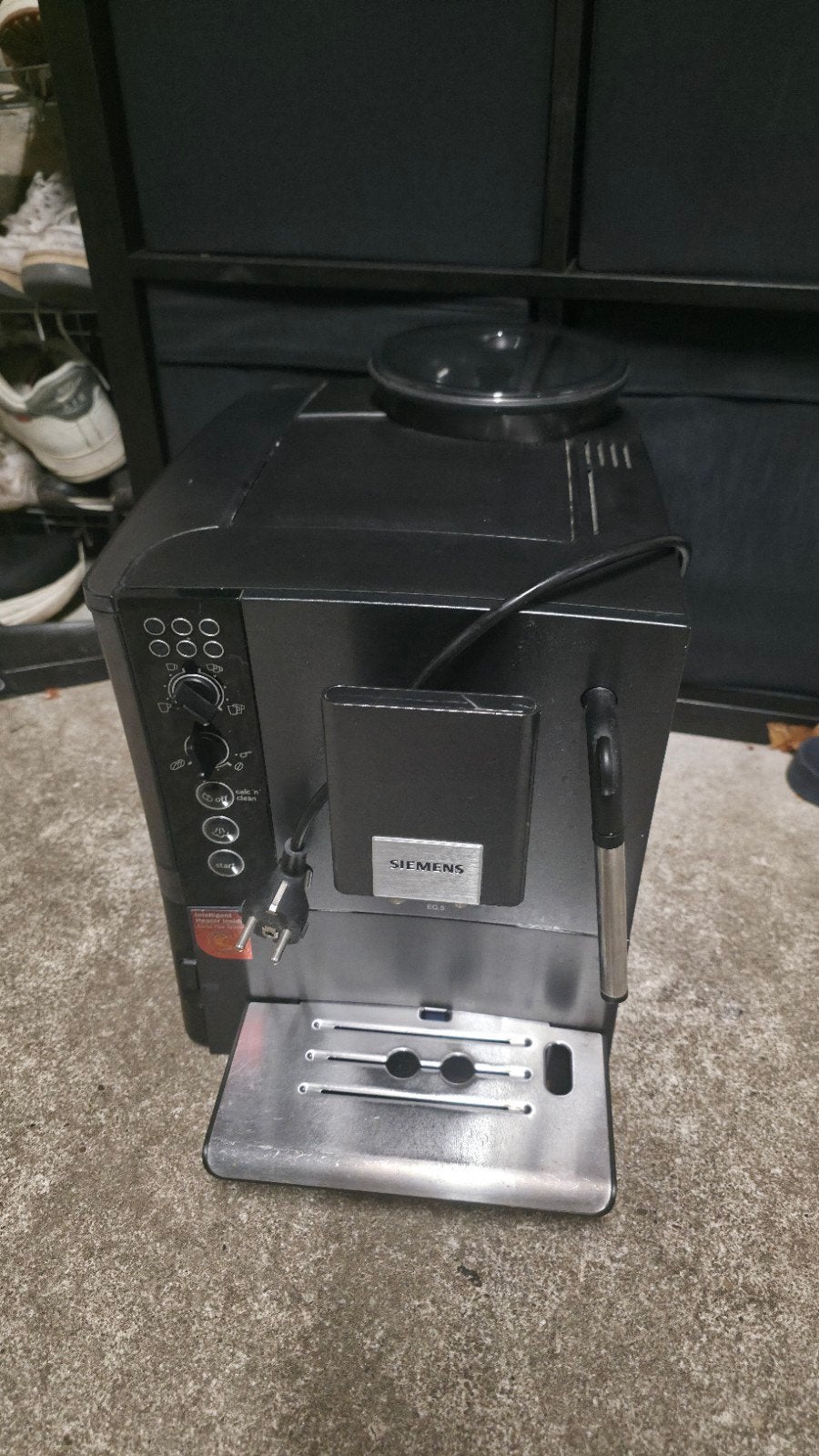 Siemens EQ5 bonenmachine Voor onderdelen, Ophalen, Koffiemachine, Koffiebonen, Niet werkend
