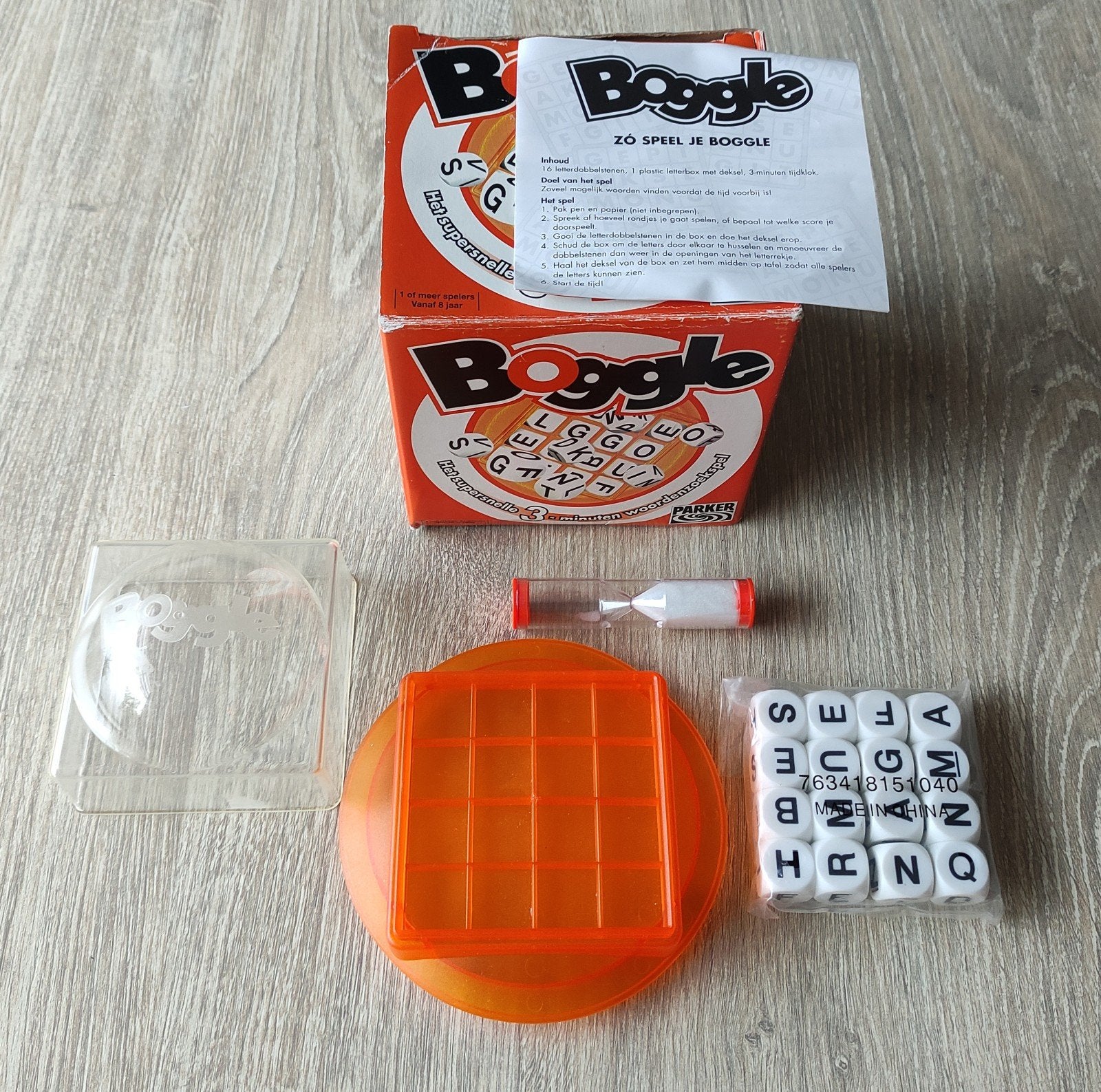 BOGGLE uitgever PARKER, Hobby en Vrije tijd, Ophalen of Verzenden