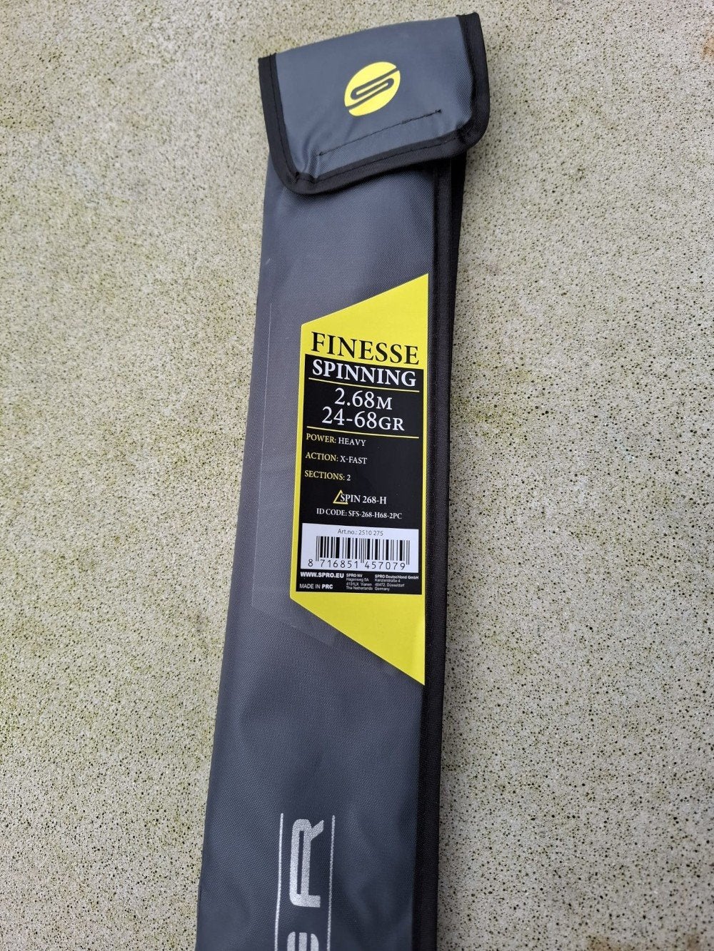 SPRO Finesse Spinning 2.90m 24-68gr - Nieuw in foudraal, Ophalen, Nieuw, Werphengel