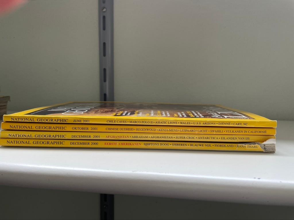 National Geographic Magazine jaargang 2001, Ophalen of Verzenden, Nieuw, Wetenschap en Natuur