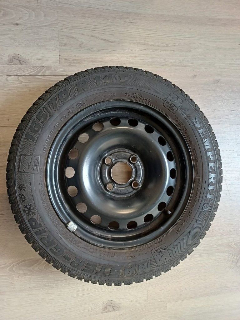 4 Stalen velgen 14 inch VW Up / Seat Mii / Skoda Citigo, Auto-onderdelen, Ophalen, Gebruikt, Seat