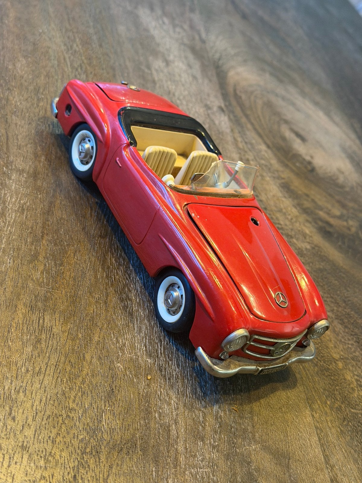 Schuco Elektro-Phänomenal 5503 Mercedes 190SL 1950s, Antiek en Kunst, Antiek | Speelgoed, Ophalen of Verzenden