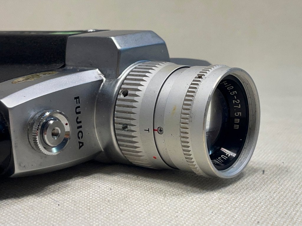 FUJICA Single-8 P300 (8mm film camera ) werk perfect, 8mm, N, N, Ophalen of Verzenden