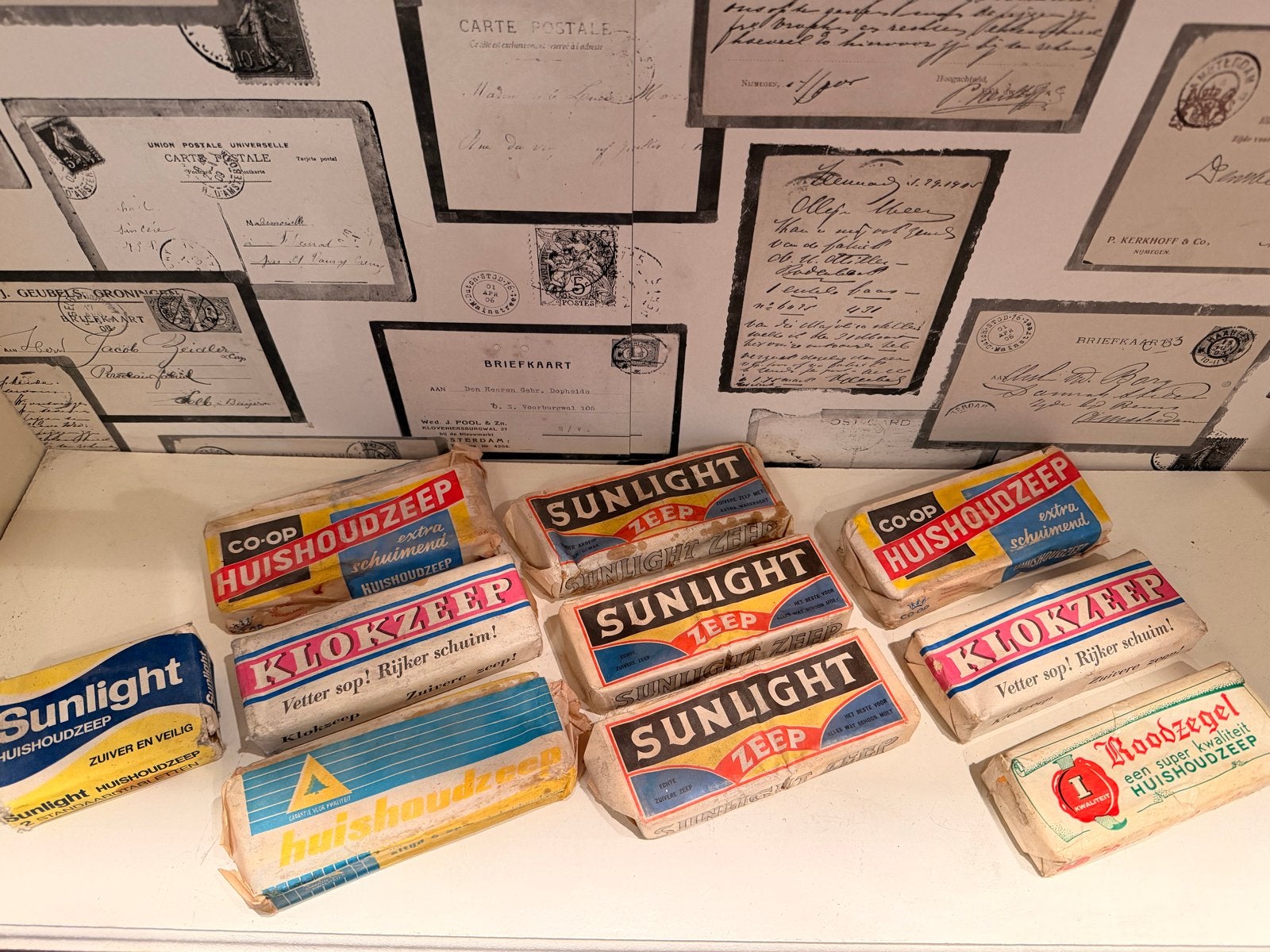 Vintage Huishoudzeep Collectie, Ophalen of Verzenden, Gebruikt