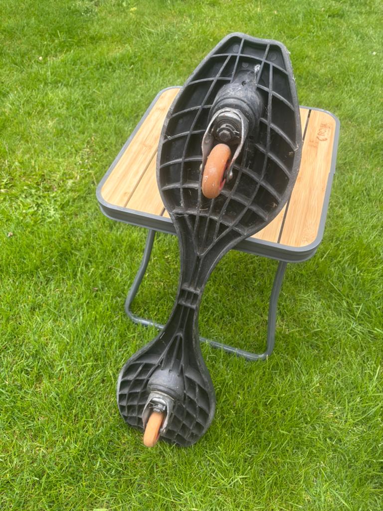 Wave board, Ophalen, Gebruikt