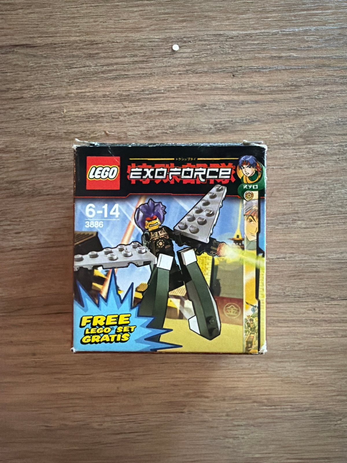 Lego Exoforce 3886 compleet met doos en boekje, Overige thema's, Lego, Ophalen of Verzenden, Zo goed als nieuw