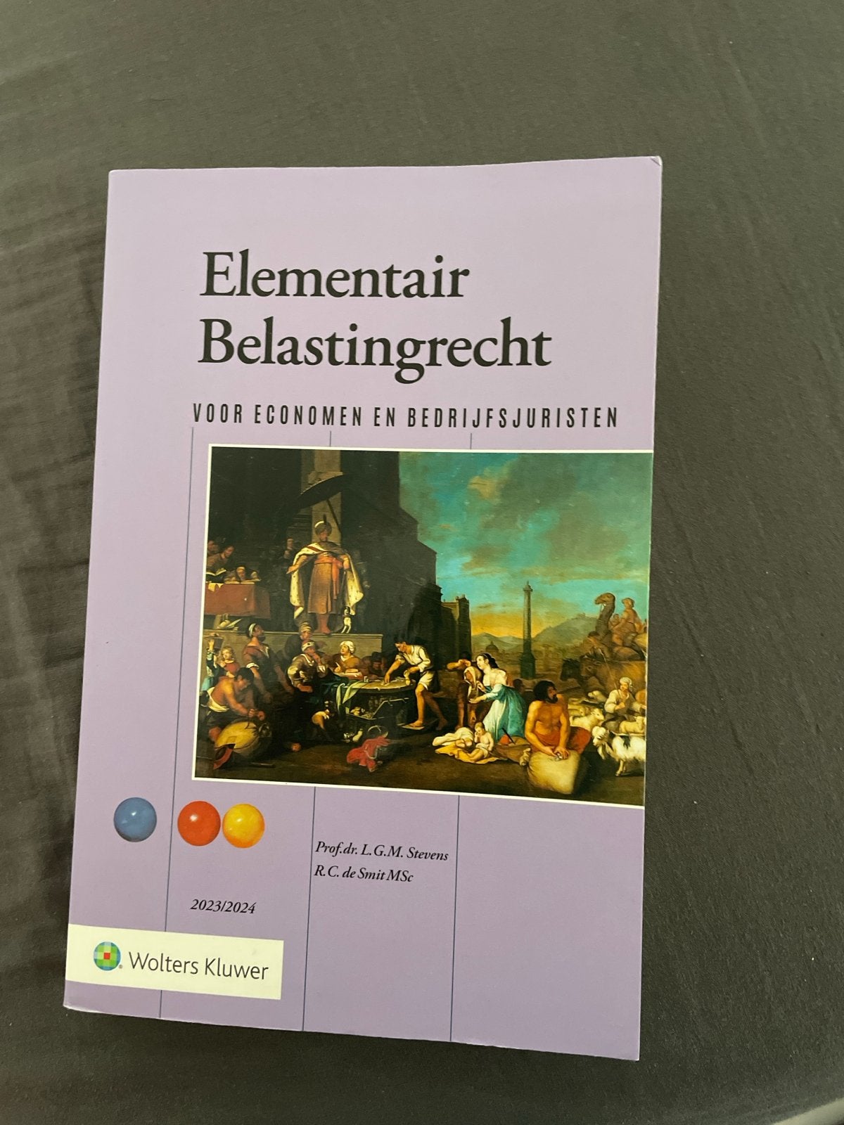 Elementair Belastingrecht 2023/2024 - Wolters Kluwer, Ophalen of Verzenden, Gamma, Zo goed als nieuw, HBO