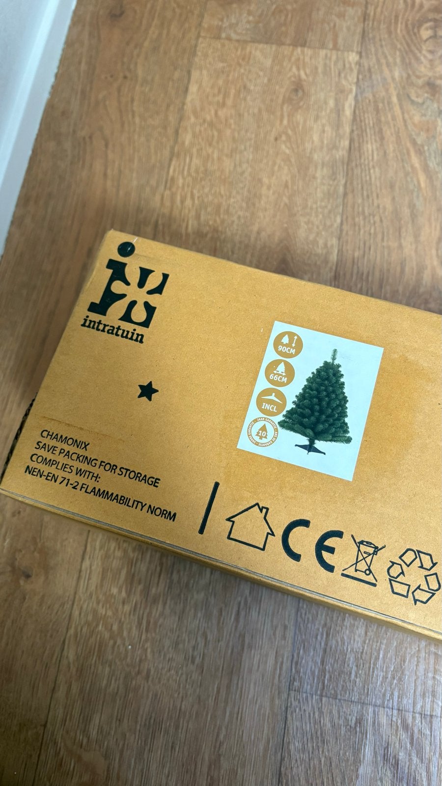 Kerstboom van intratuin, Diversen, Ophalen, Gebruikt