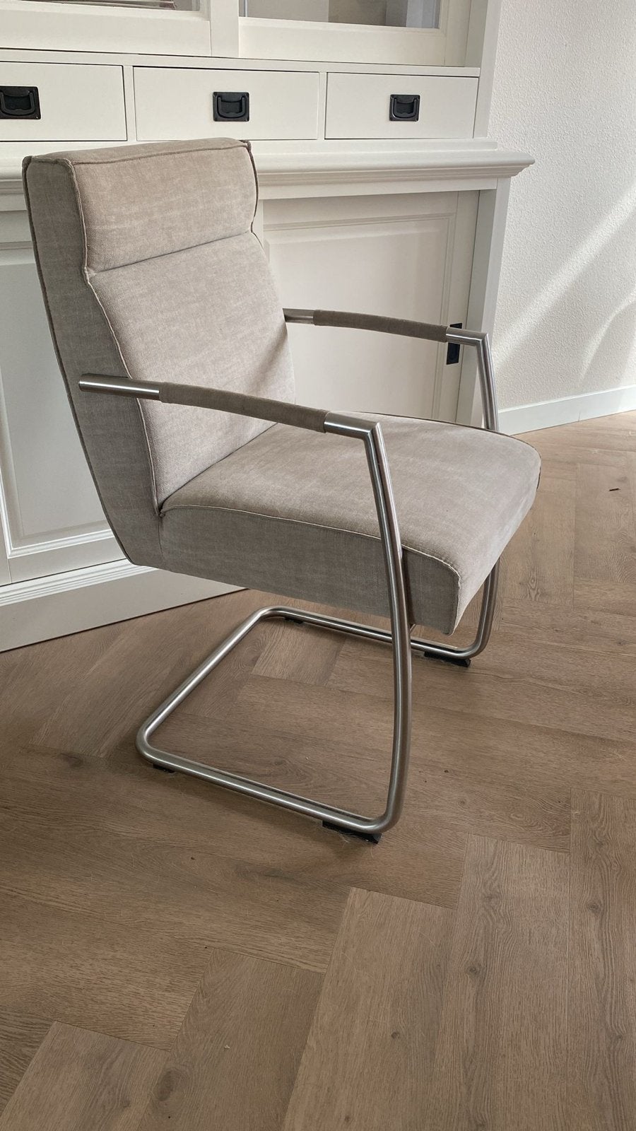 Goossens fauteuil/eetkamerstoel met lichte gebruikssporen, Ophalen, Gebruikt, Overige kleuren, Vijf, Zes of meer stoelen
