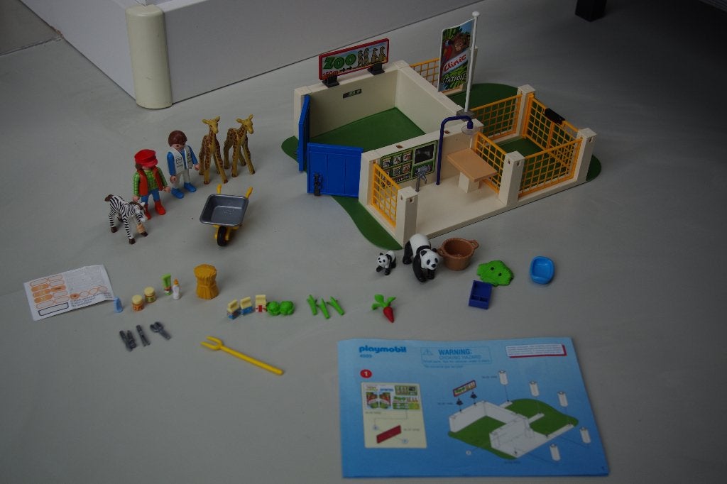 Playmobil Superset Verzorgingsstation (4009), Complete set, Overige typen, Ophalen of Verzenden, Zo goed als nieuw