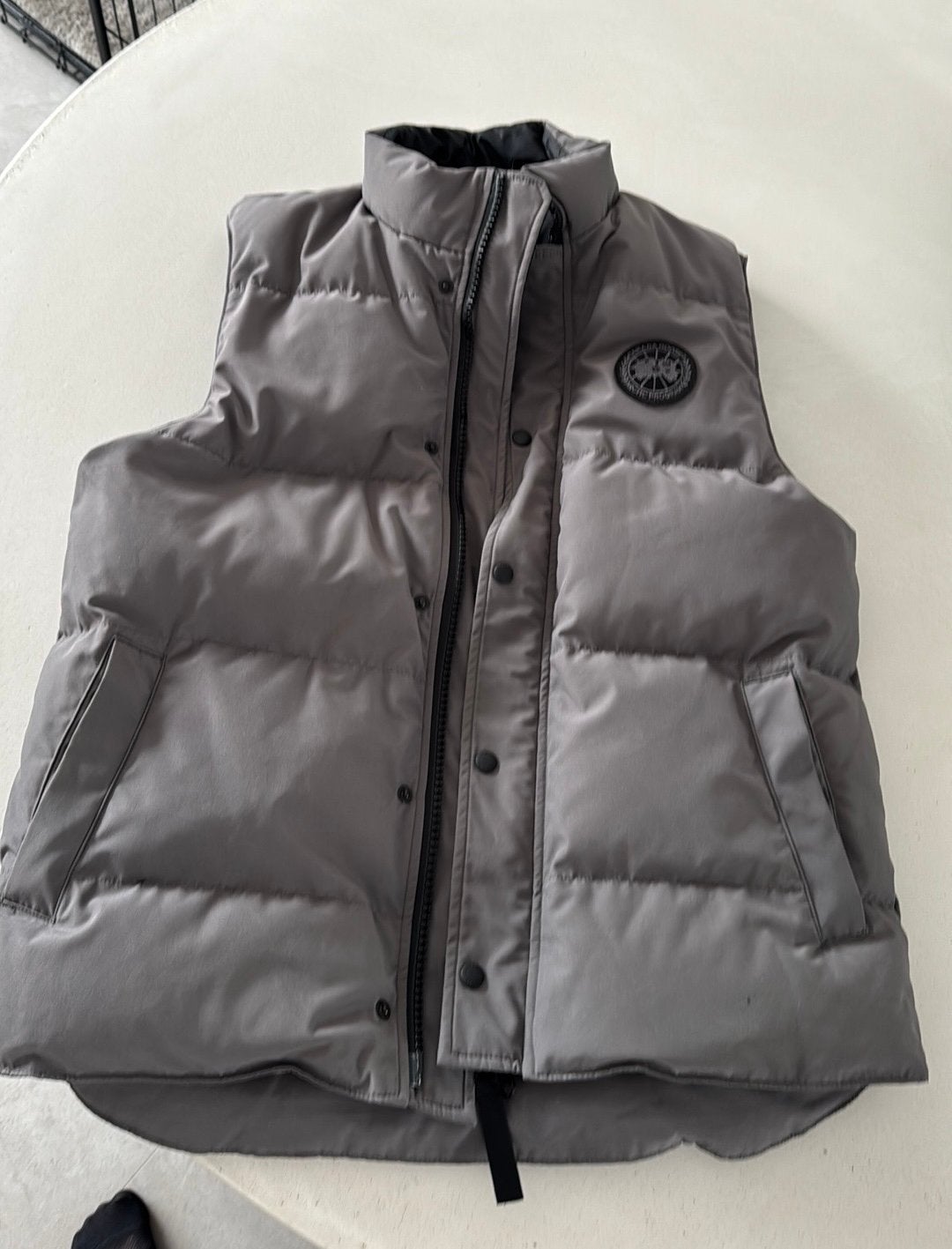 Canada goose bodywarmer, Kleding | Heren, Jassen | Zomer, Ophalen, Zo goed als nieuw, Grijs