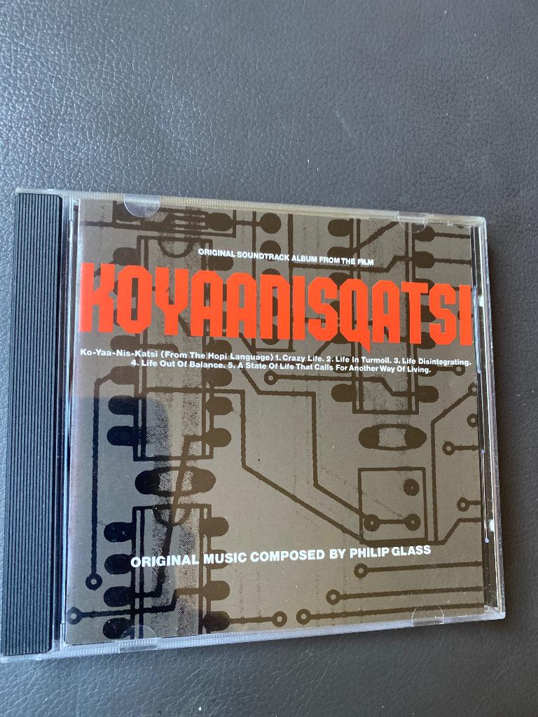 Koyaanisqatsi : Philip Glass ( cd ), Ophalen of Verzenden, Zo goed als nieuw