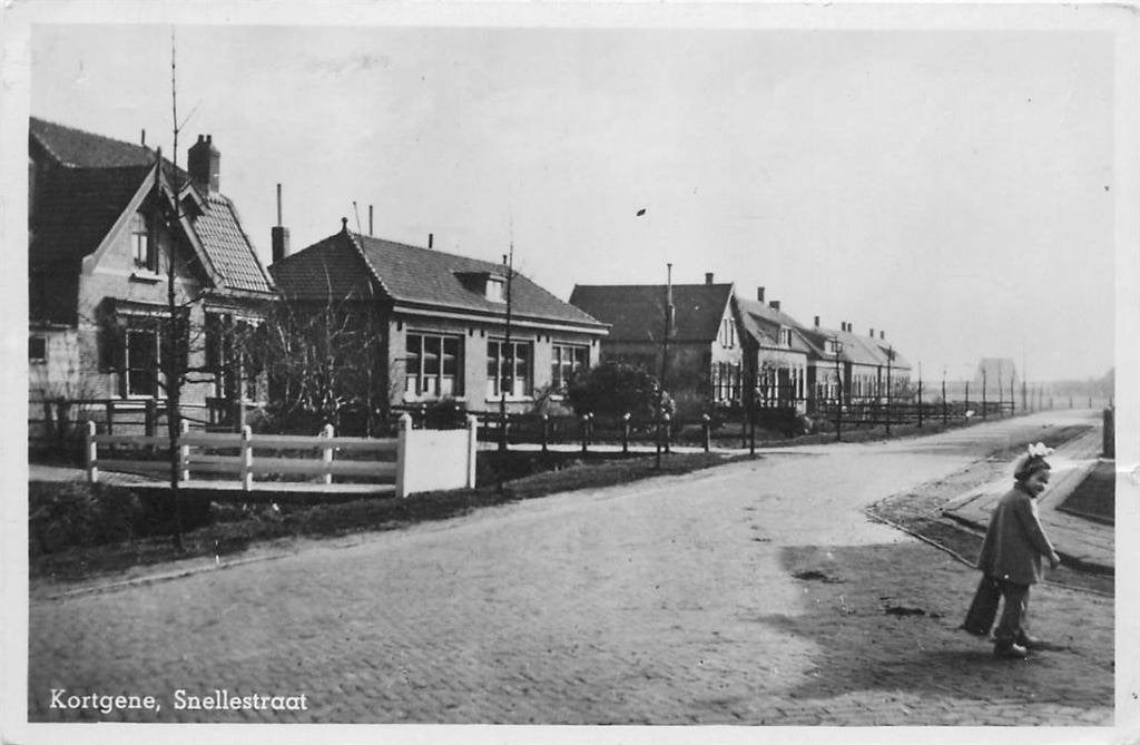 388-220-033 Kortgene Snellestraat, Verzamelen, Verzenden, Voor 1920, Zeeland