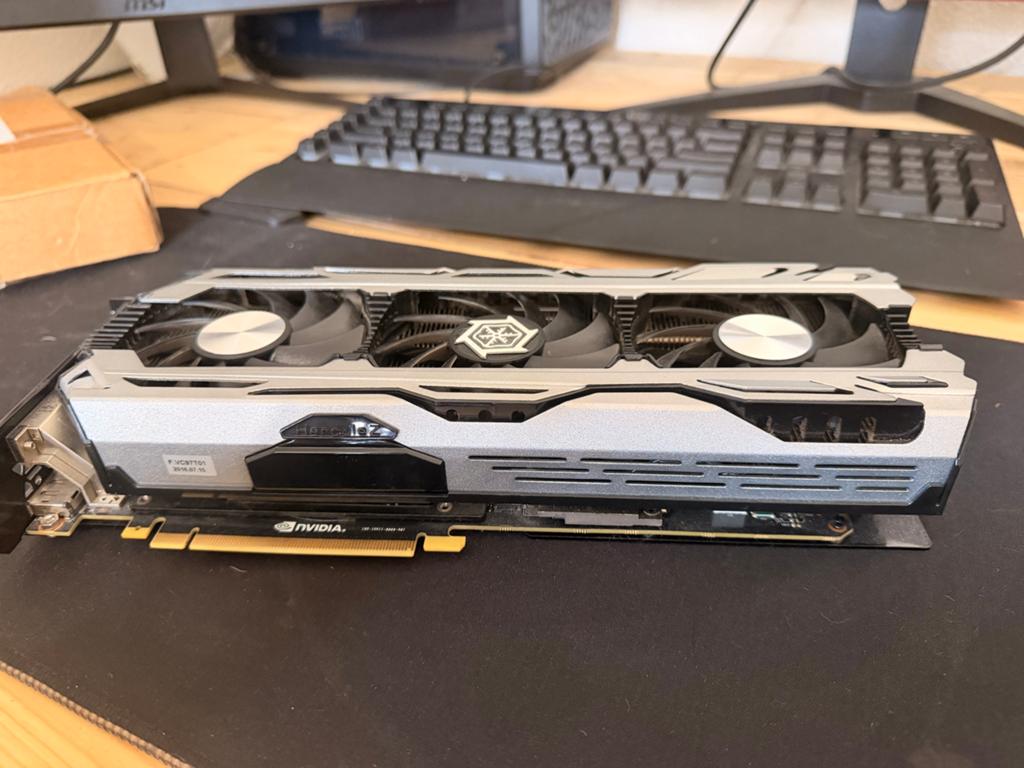 Inno3D iChill GeForce GTX 1070 Ti X3 Grafische Kaart, Computers en Software, Videokaarten, Zo goed als nieuw, Nvidia, PCI-Express 3.0