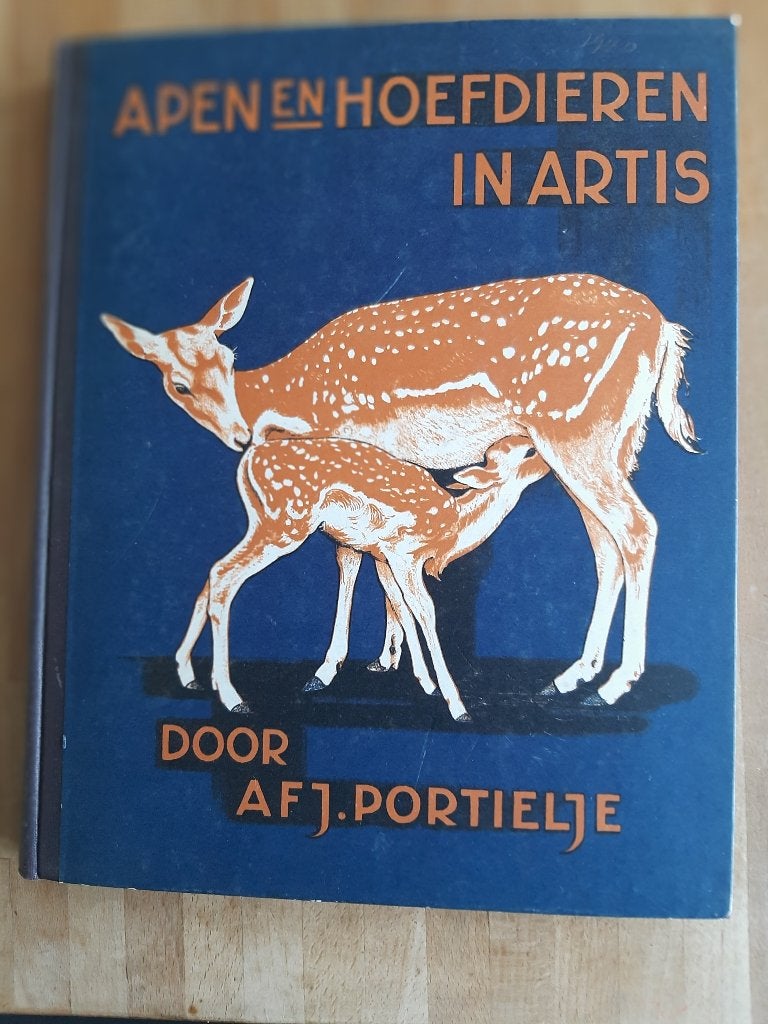 Verkade album APEN EN HOEFDIEREN IN ARTIS, Ophalen of Verzenden, Gelezen, Overige onderwerpen