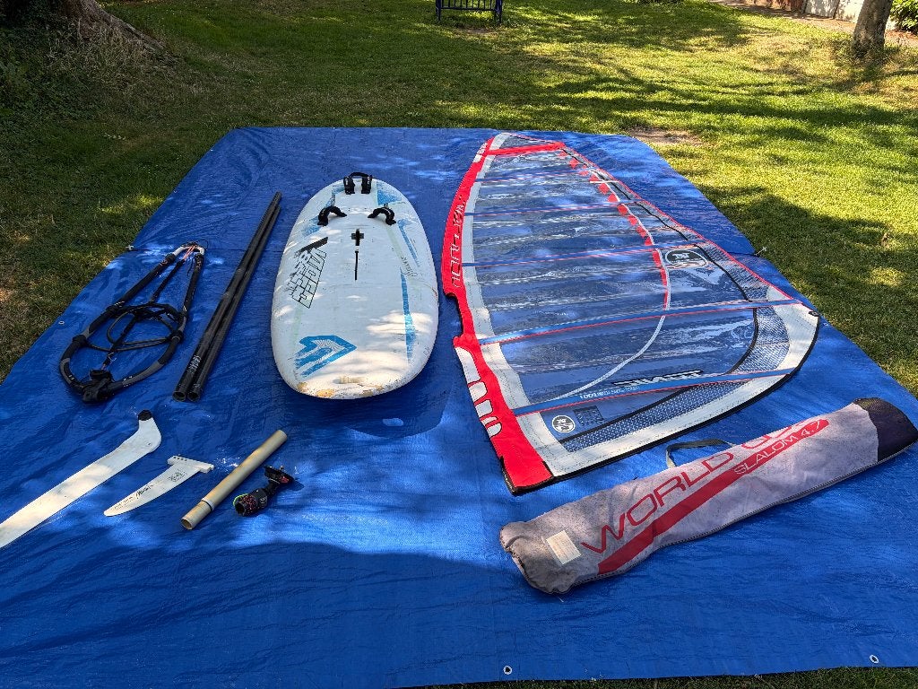 Fanatic Viper complete surfset beginner/familie/kind 4,7 6,0, Watersport en Boten, Ophalen, 250 tot 300 cm, Gebruikt, 5 tot 6.5 m²
