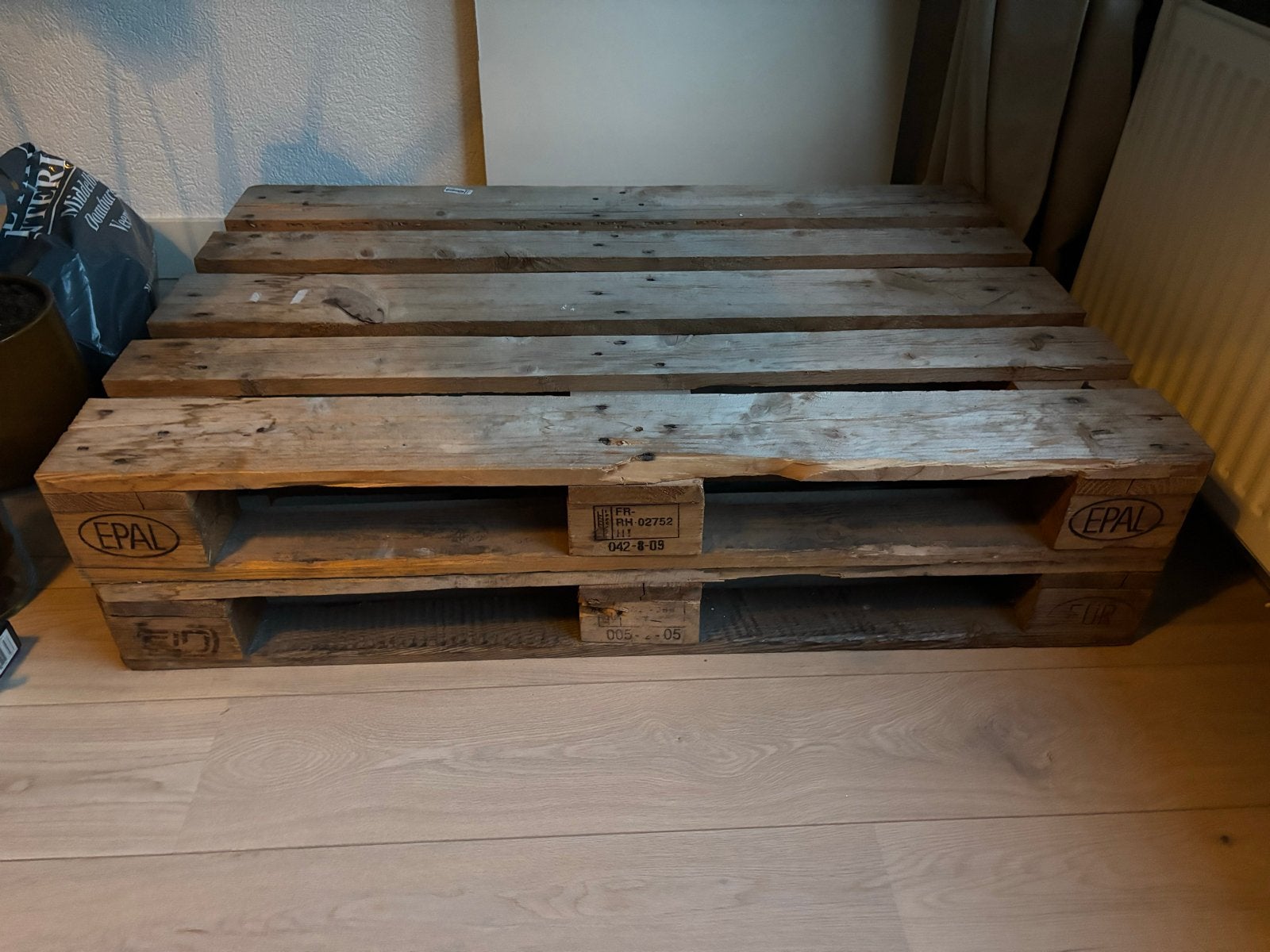 Dubbele EUR EPAL Pallet, Ophalen, Gebruikt