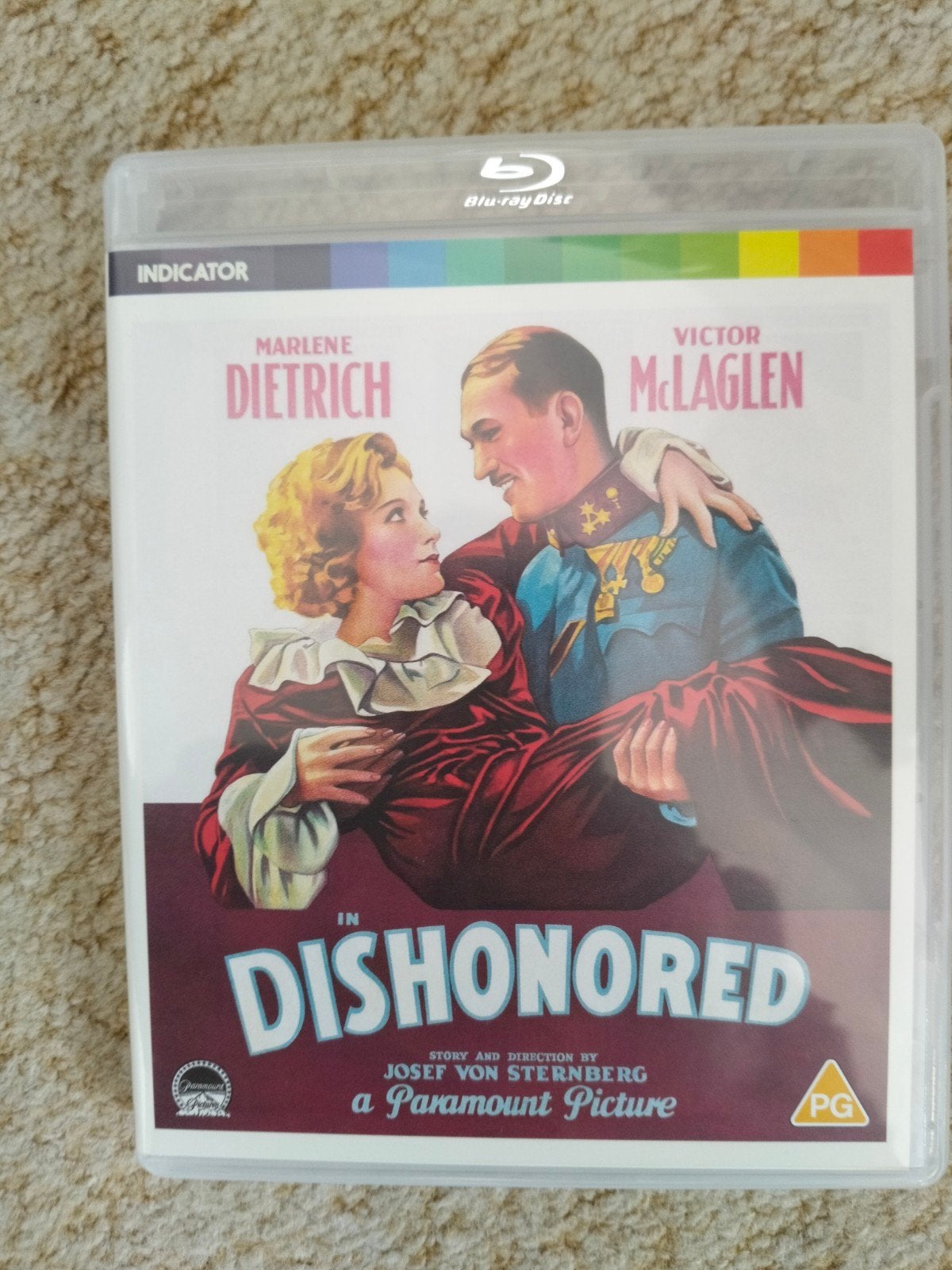 Dishonored Blu-ray - Marlene Dietrich Klassieker 1931, Engels, Verzenden, Inclusief boekje, Film
