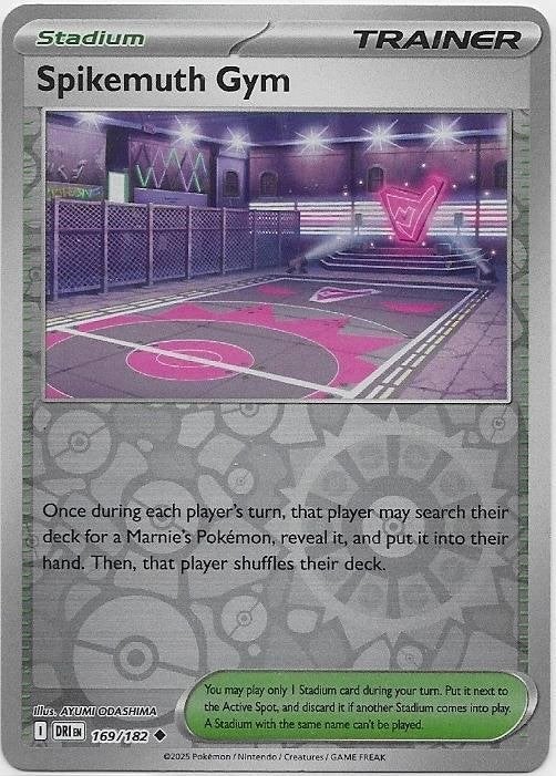 Destined Rivals,  Spikemuth Gym [reverse] 169/182, Verzenden, Nieuw, Losse kaart