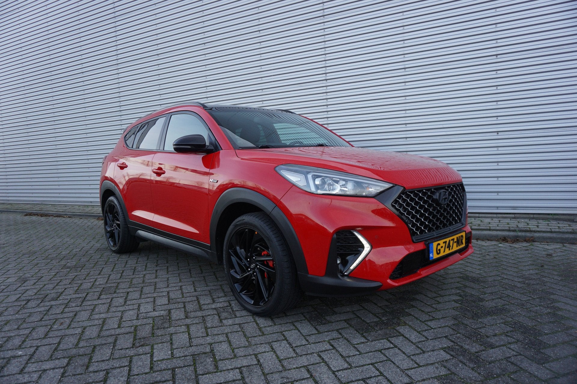 Hyundai Tucson 1.6 CRDi 48V N-Line AUTOMAAT - Climate / Navi, Auto's, Automatische klimaatregeling, 136 pk, Gebruikt, Euro 6