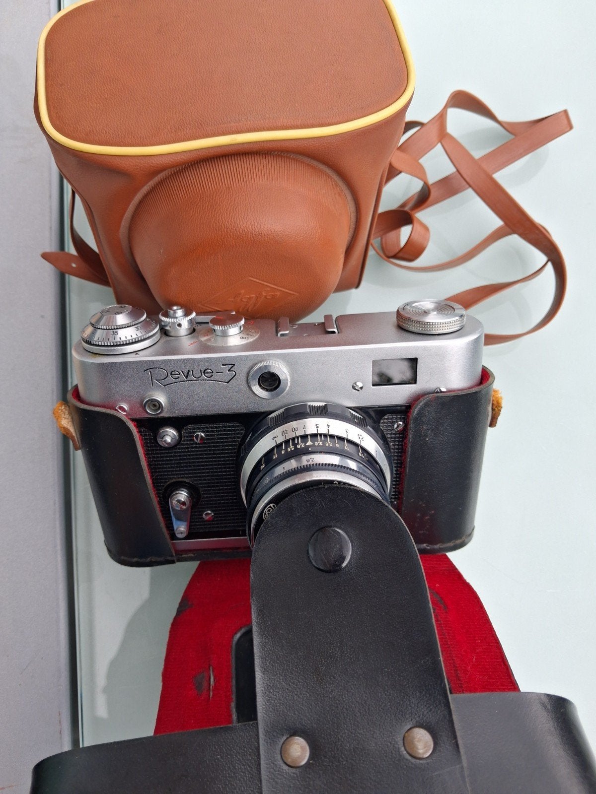 Vintage camera collectie: Praktica, Revue-3, Konica en meer, Ophalen of Verzenden, Gebruikt, Spiegelreflex, Overige Merken