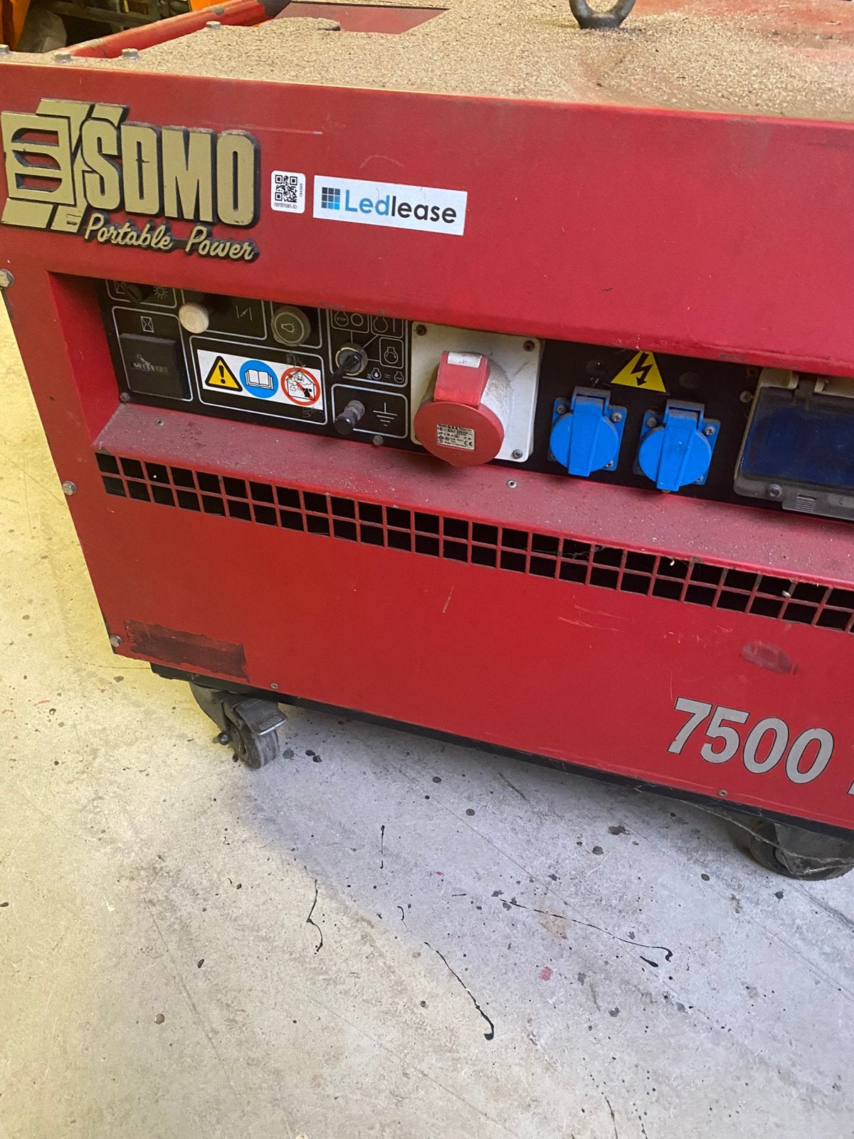 SDMO generator elizé 7500, Ophalen, Gebruikt, 5 tot 10 kVA, Elektrisch startend