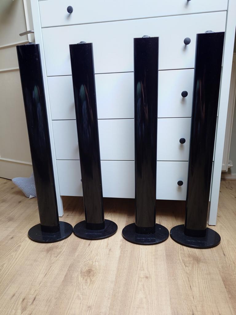 Harman/Kardon HKTS 60 BQ 4x Zuil Zwart, Overige merken, Gebruikt, Ophalen of Verzenden, 60 tot 120 watt