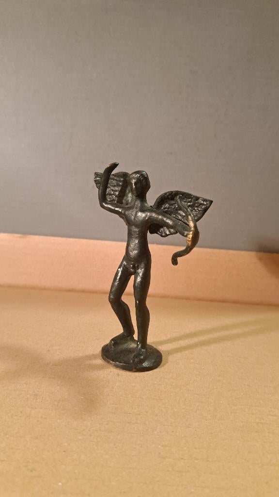 Brons Cupido Beeldje, Overige onderwerpen, Ophalen of Verzenden, Brons, Beeld