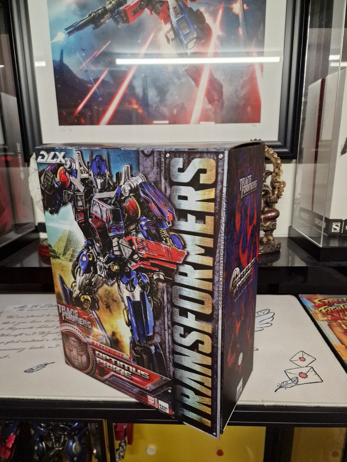 ThreeZero Optimus Prime DLX,ThreeA,Sideshow., Verzamelen, Poppetjes en Figuurtjes, Zo goed als nieuw, Ophalen of Verzenden